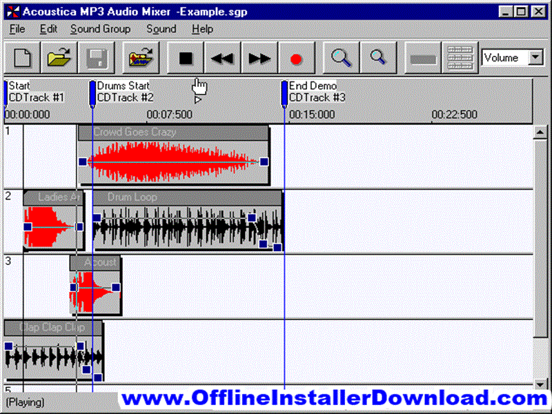 acoustica audio mp3 mixer